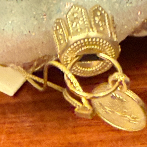 MACKENZIE CHILDS 2024 Crystal Palace Wreath Glass Ornament - Picture 10 of 16